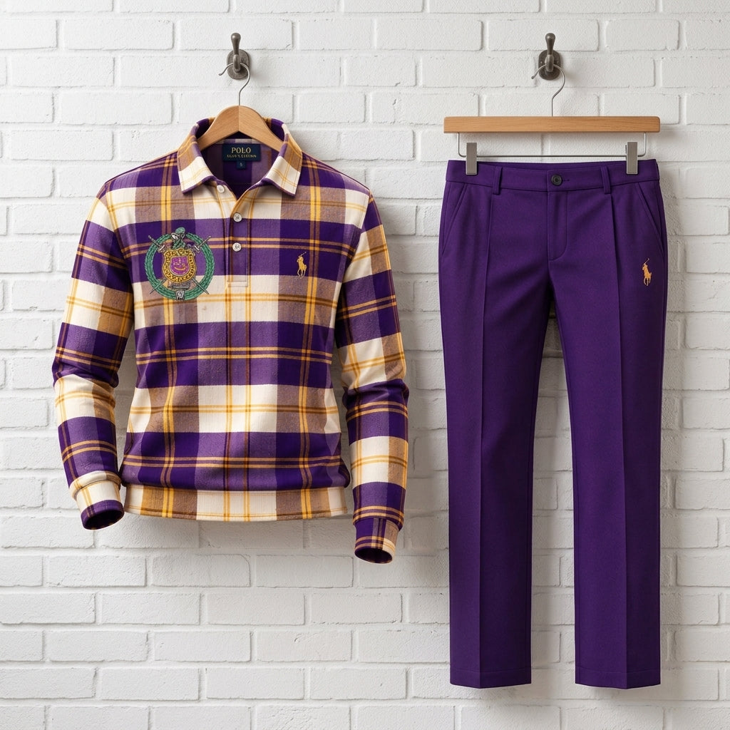 Premium Long Polo & Pants Set TLQ DBD OPP 2610261