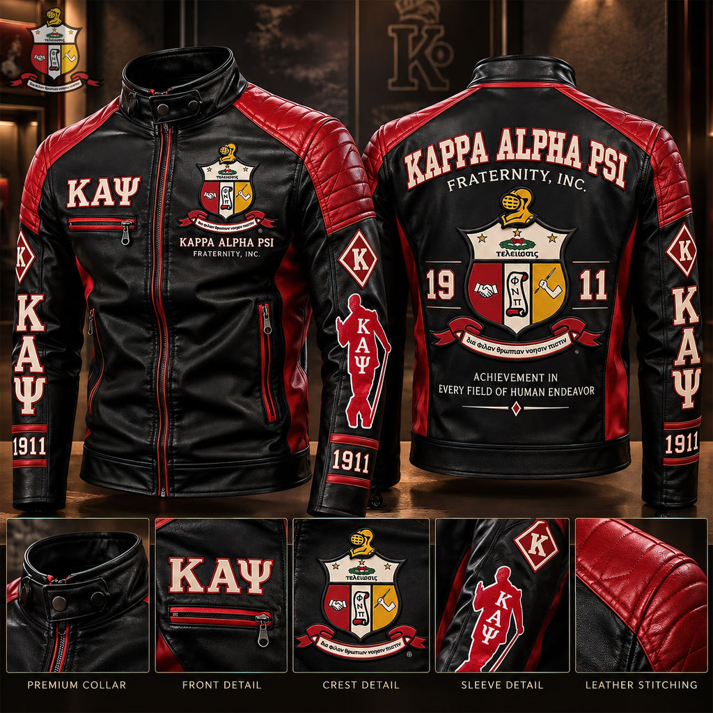 Men's Leather Zip-up Jacket HANNN TND KAP 2810261