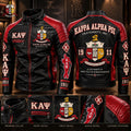 Men's Leather Zip-up Jacket HANNN TND KAP 2810261
