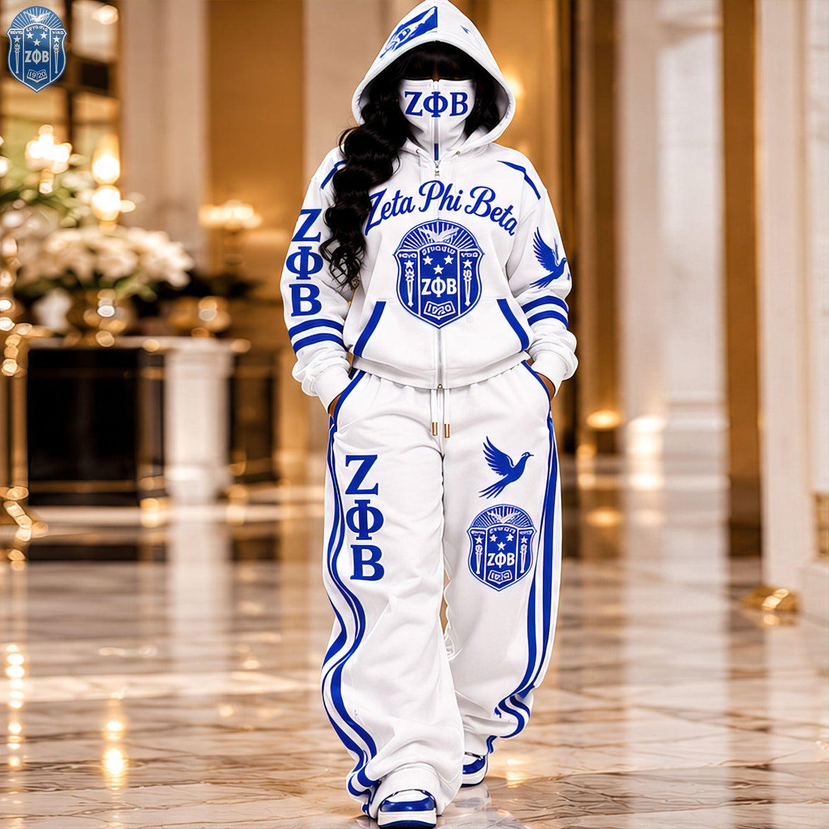 Premium Masked Hoodie Tracksuit Set HANNN TND ZPB 2810265