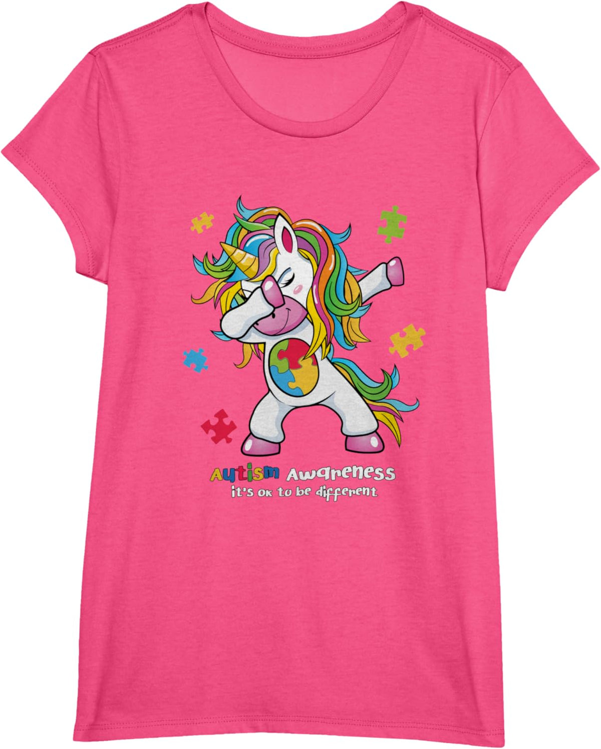 Autism Awareness - It's OK To Be Different Women